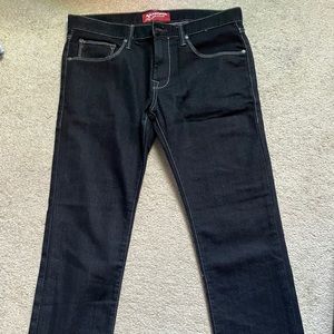 34x30 - arizona flex skinny jeans - dark rinse